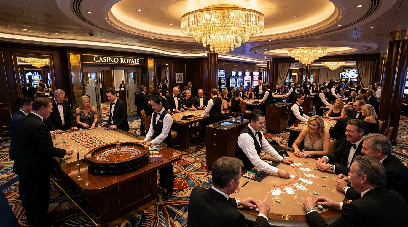 Casino Royale interior on Anthem of the Seas