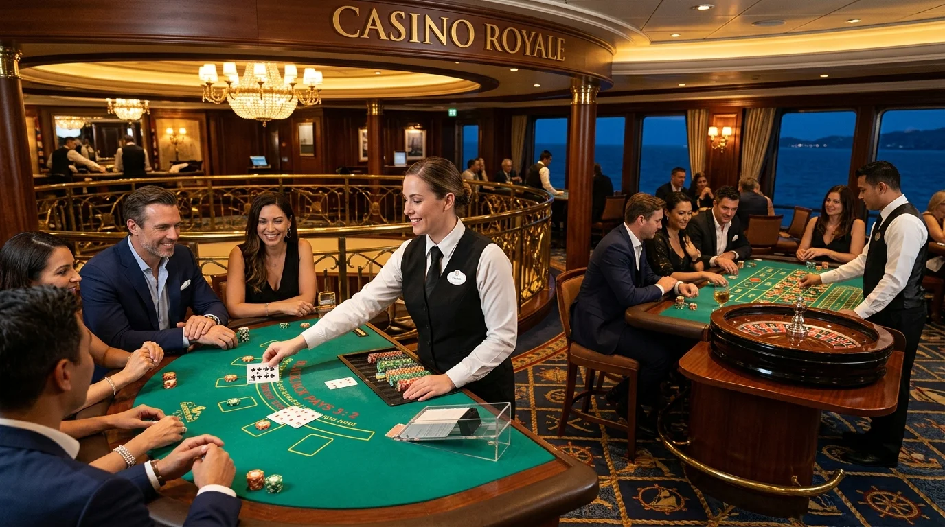 Blackjack and table games at Casino Royale