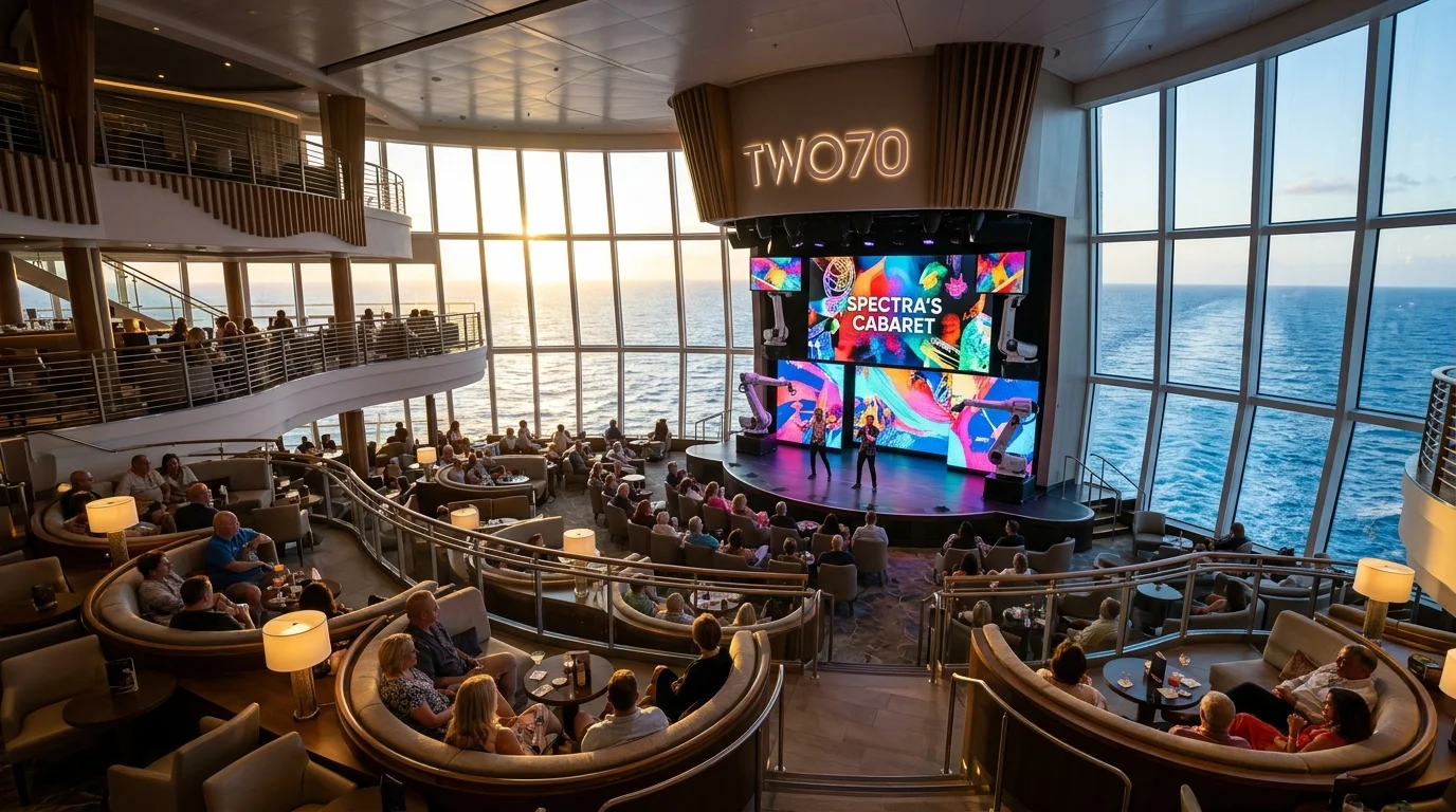 Two70 lounge on Deck 5